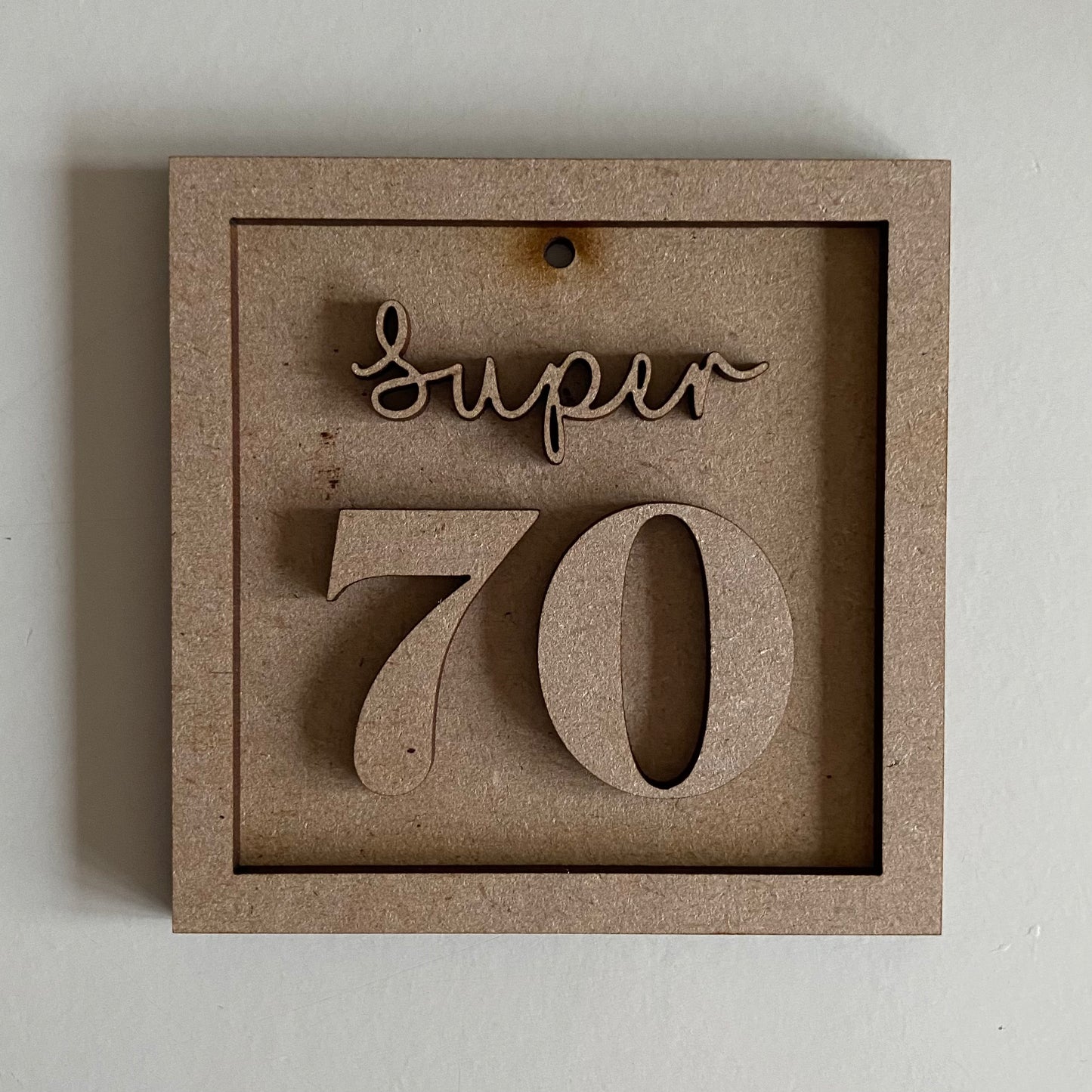 9cm Super 70 Milestone Mini Frame