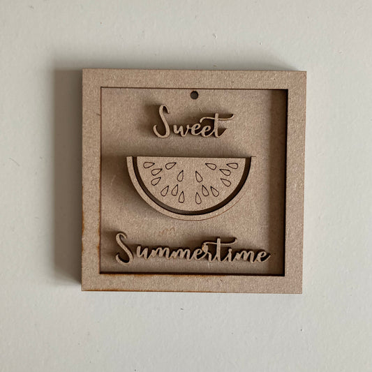 9cm Sweet Summertime A Melon Mini Frame