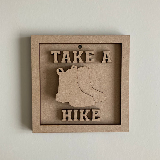 9cm Take A Hike Mini Frame