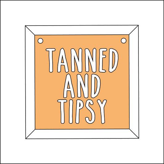 9cm Tanned And Tipsy Mini Frame