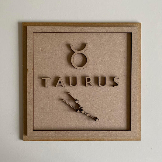 19cm Taurus Sign