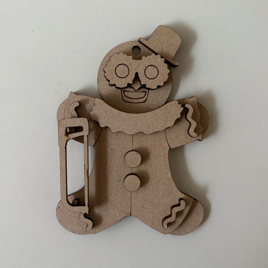 10cm Terrifying Gingerbread Character