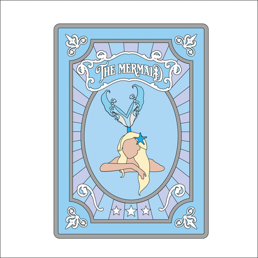 25cm The Mermaid Sign