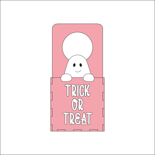 19cm Trick Or Treat Door Hanger Box