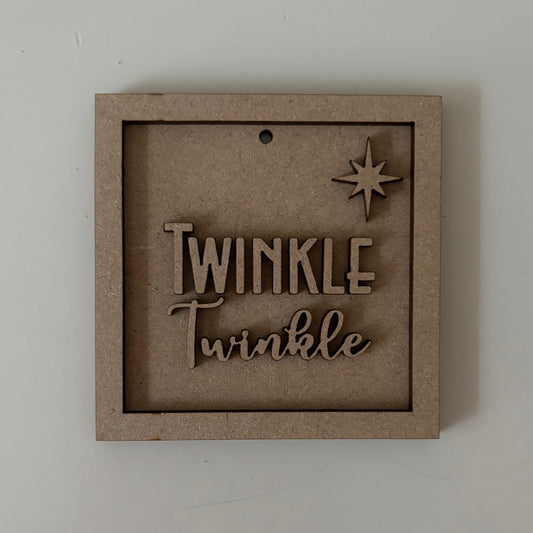9cm Twinkle Twinkle Mini Frame