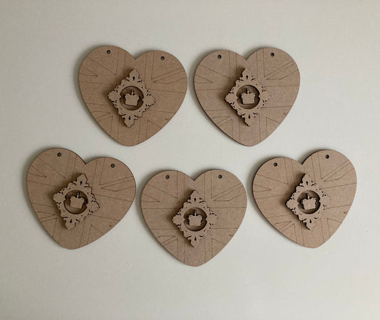 Heart Union Jack Bunting