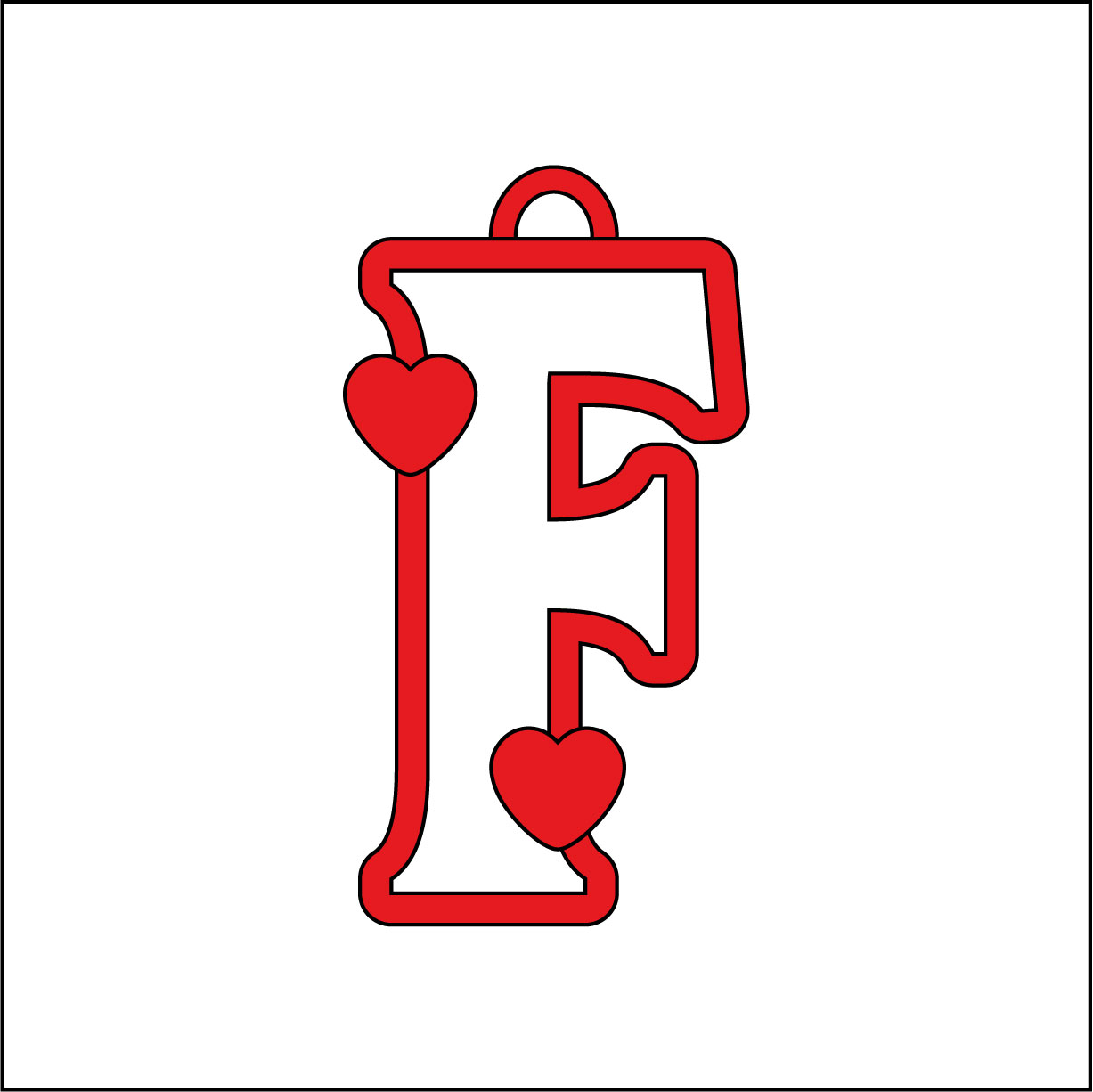 7cm Valentine's Letter