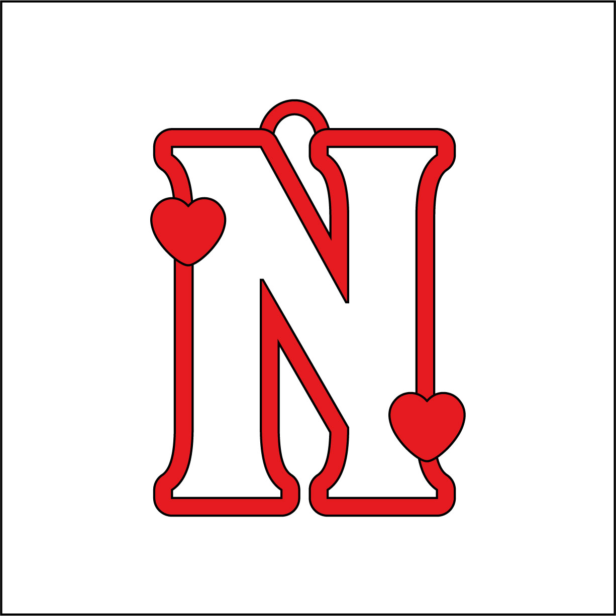 7cm Valentine's Letter