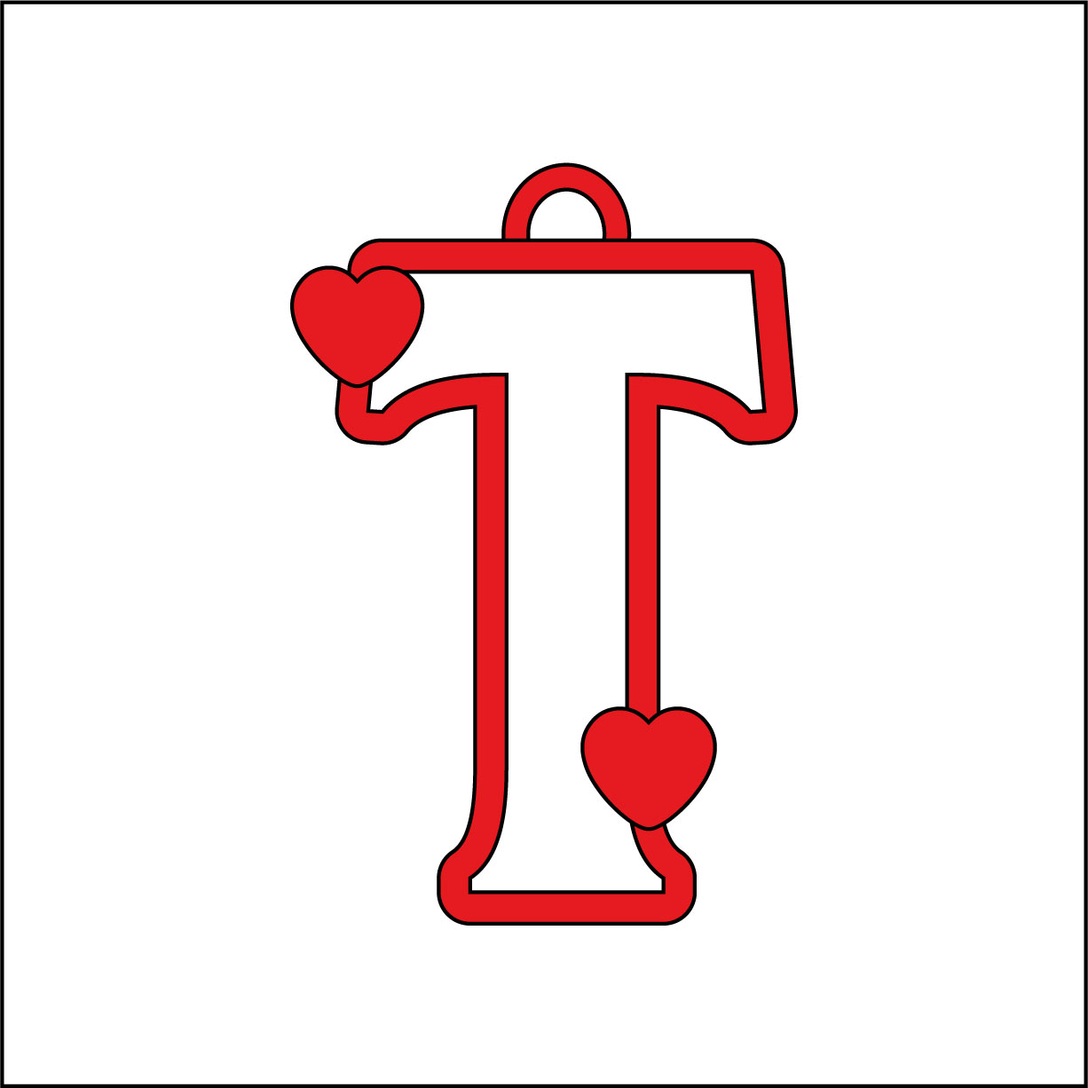 7cm Valentine's Letter