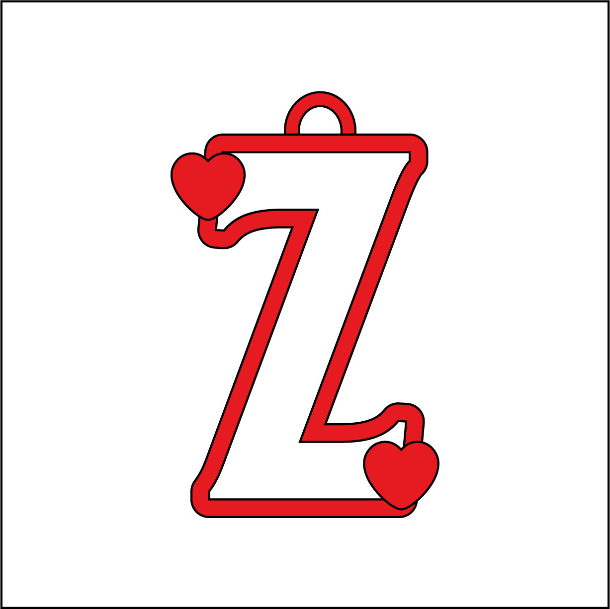 7cm Valentine's Letter