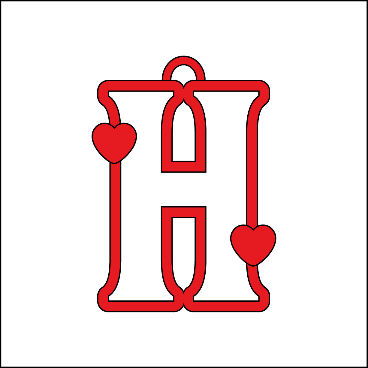 7cm Valentine's Letter