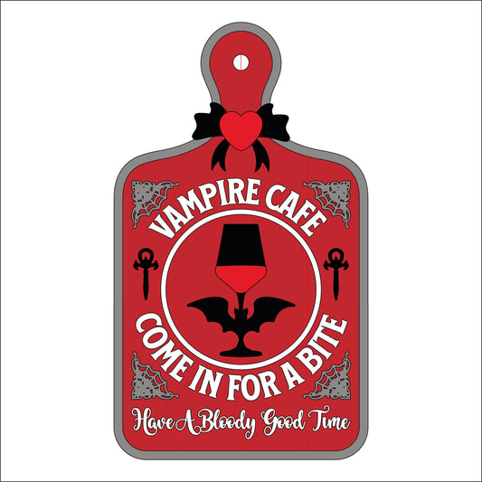 30cm Vampire Cafe Chopping Board
