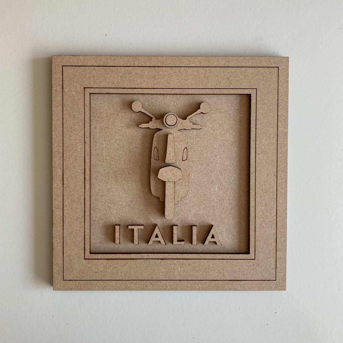 15cm Vespa Bike Sign