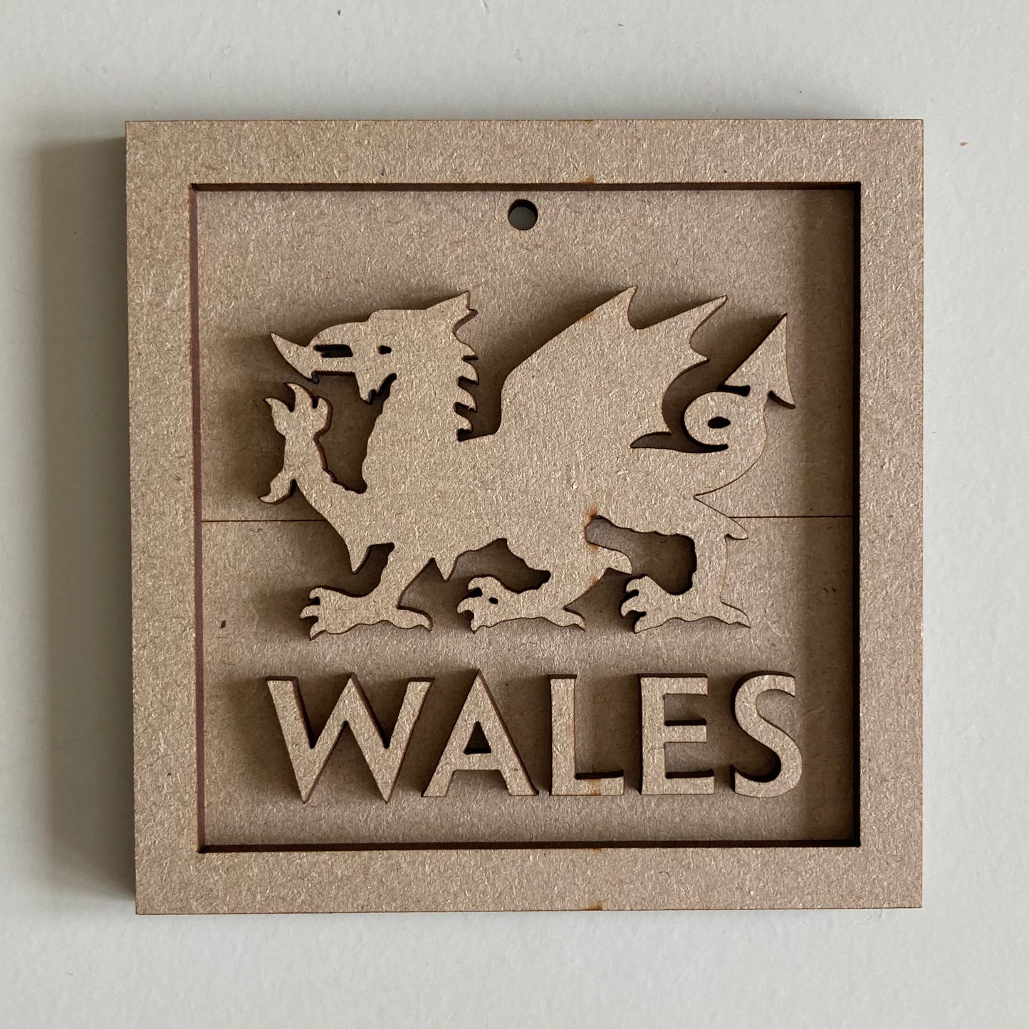 9cm Welsh Dragon Wales Mini Frame