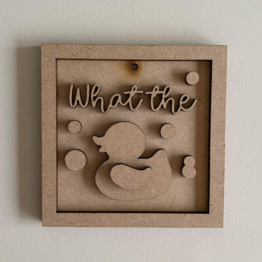 9cm What The Duck Mini Frame
