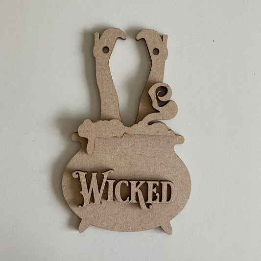 13cm Wicked Cauldron Decoration