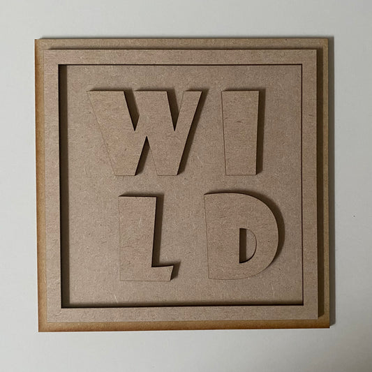 19cm Wild Sign