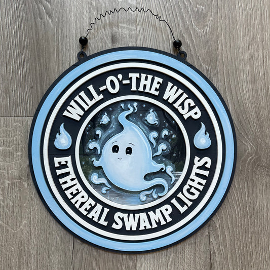 30cm Will-o'-The Wisp Sign