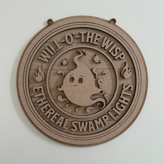 20cm Will-O'-The-Wisp Sign