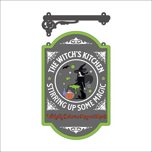 25cm The Witch's Kitchen Hanging Sign