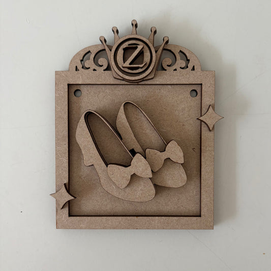 9cm Oz Slippers Mini Frame