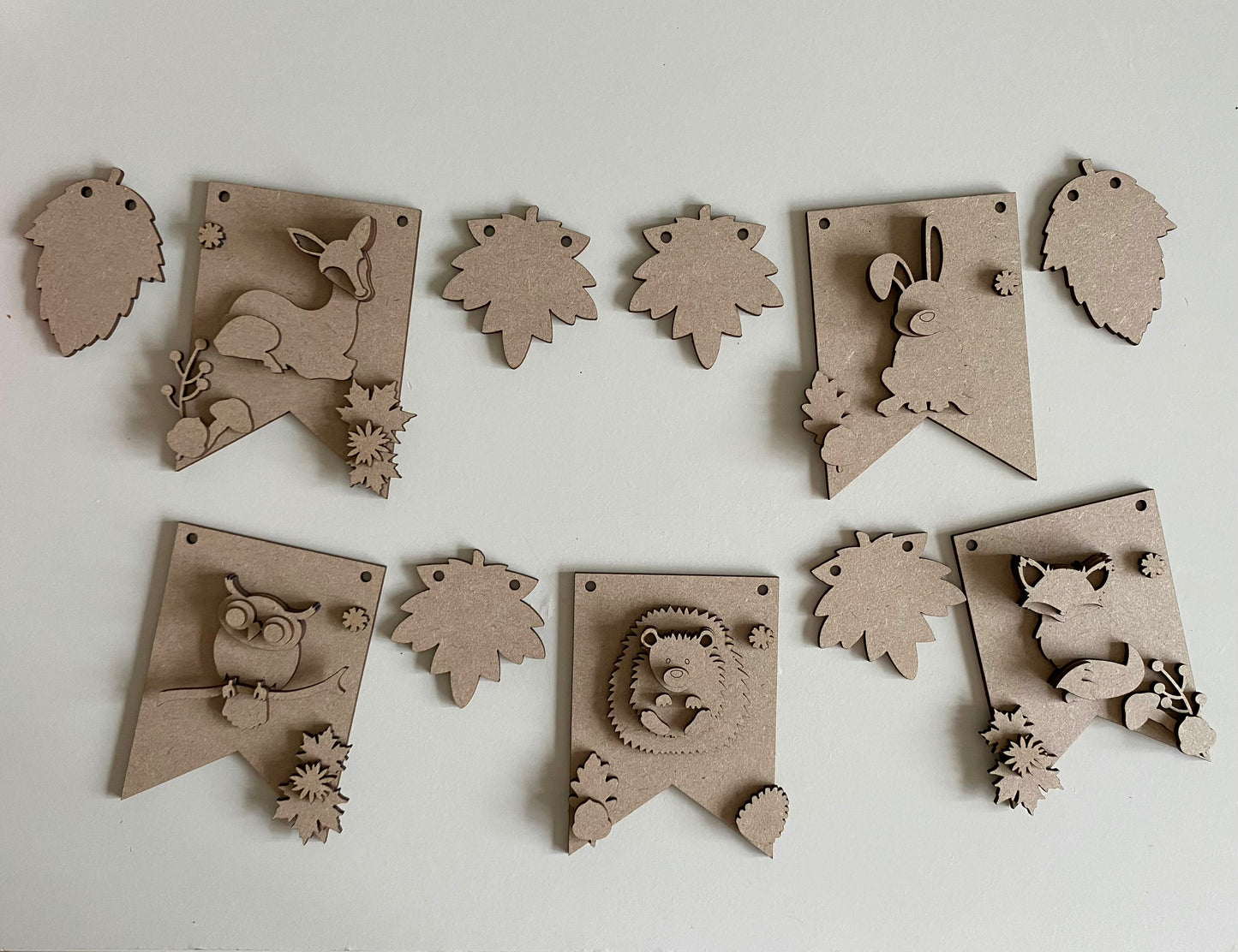 Woodland Animal Bunting