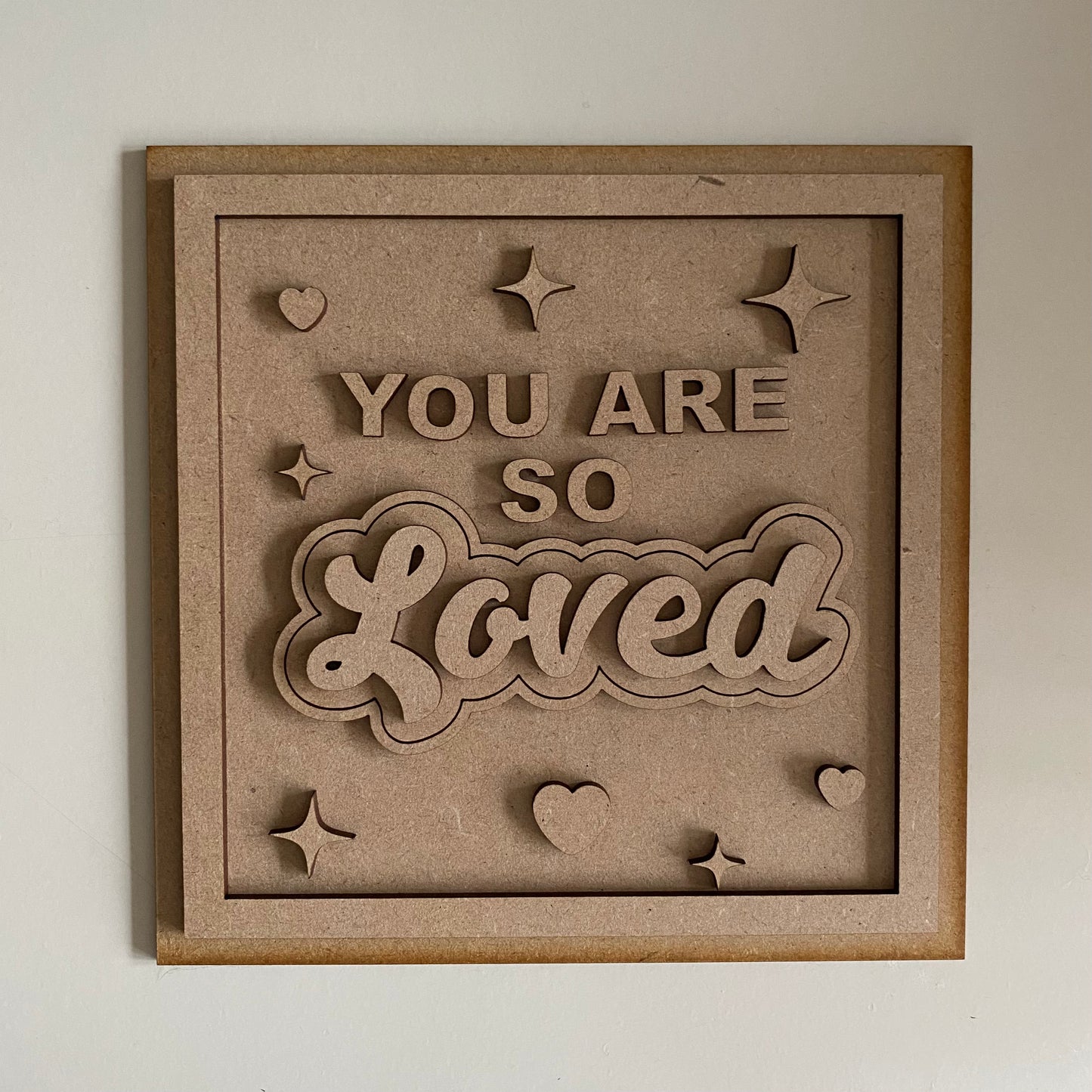 19cm You Are So Loved Sign
