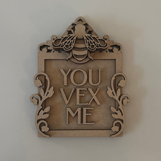 13cm You Vex Me Mini Frame