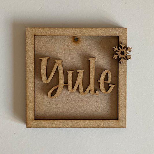 9cm Yule Mini Frame