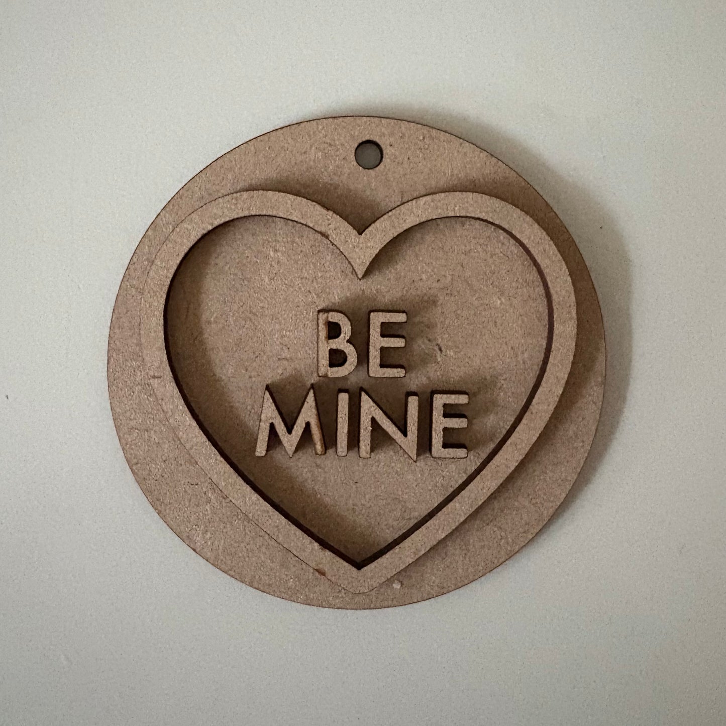 9cm Love Heart Decoration