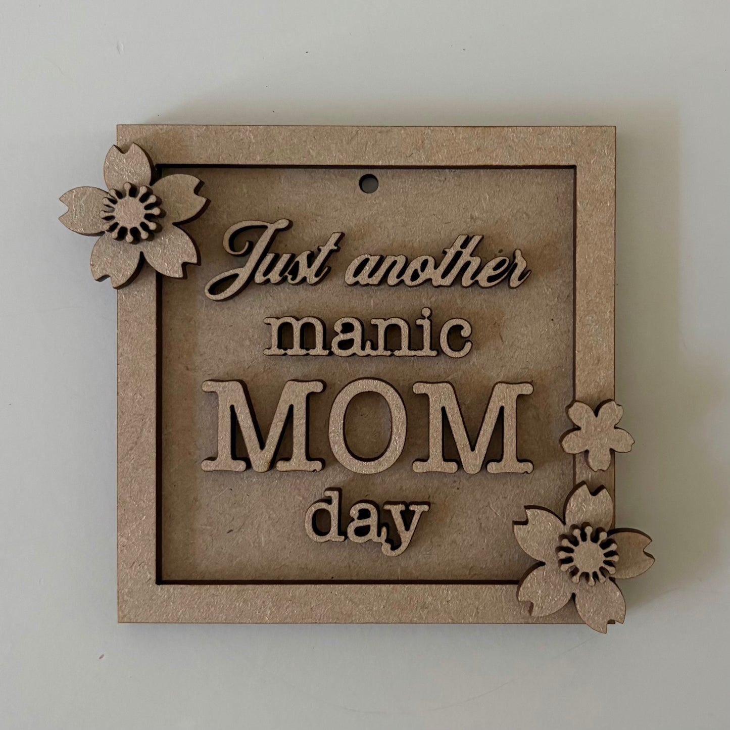9cm Just Another Manic Mum Day Mini Frame