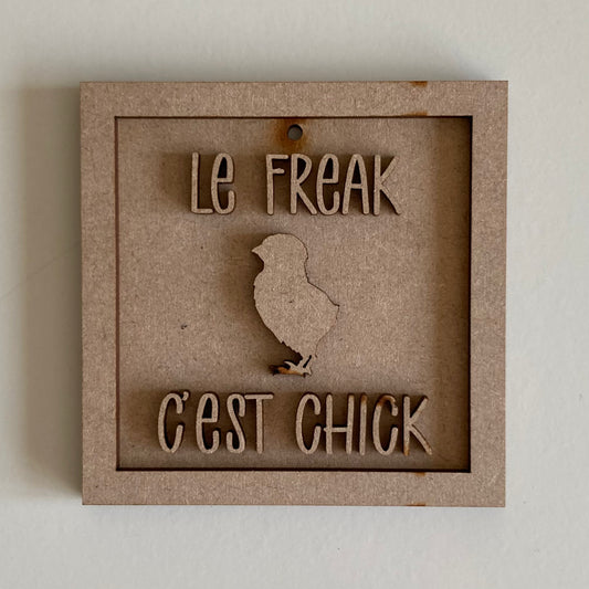 9cm Le Freak C'est Chic Mini Frame