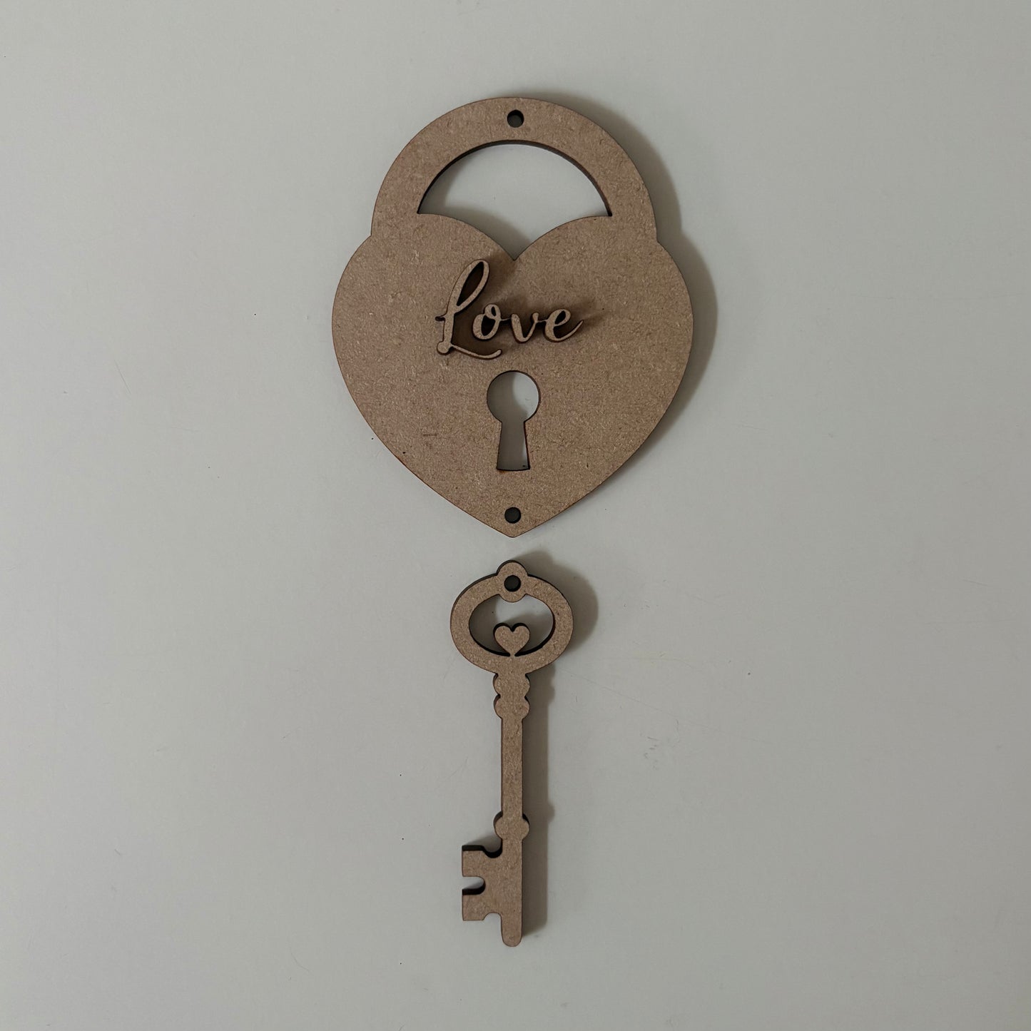 Lock & Key Love Decoration