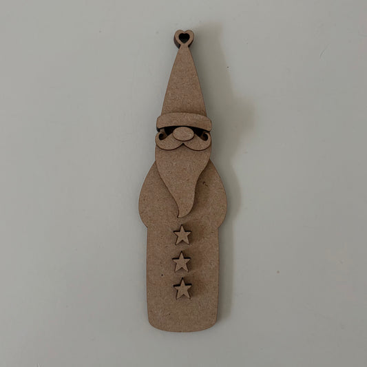 13cm Nordic Santa Decoration