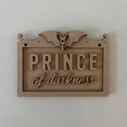13cm Prince Of Darkness Mini Frame